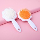 Расчёска для животных «Корги», цвета МИКС - фото 799646765