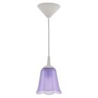 Светильник "Цветок" E27 15Вт фиолетовый 11х11х12-62 см - фото 1621358