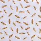 Клеёнка столовая на тканевой основе Доляна «Пёрышки», ширина 137 см, рулон 20 м - фото 799650599