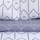 Постельное белье Этель 2 сп Geometry 175*215 см, 200*220 см, 70*70 см - 2 шт - фото 799652084
