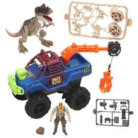 Игровой набор «Охотник на динозавра с грузовиком-ловушкой»