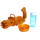 Генератор мыльных пузырей "Пулемёт" 9,5х7х19,5 см, цвета МИКС - фото 107631243