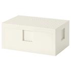 LEGO® контейнер с крышкой БЮГГЛЕК, 26 x 18 x 12 см, цвет белый - фото 107177114