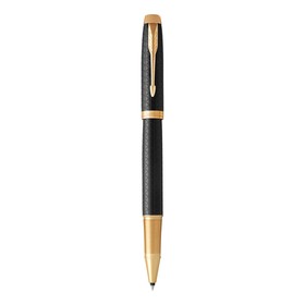 Ручка-роллер Parker IM Premium T323 Black GT F, 0.5 мм, корпус из алюминия, чёрные чернила