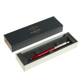 Ручка шариковая Parker Jotter Original K60 (красная) М, 1.0 мм, корпус из нержавеющей стали/пластик, чёрные чернила
