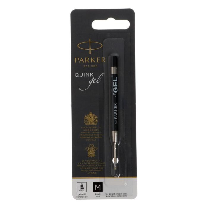 Стержень для гелевой ручки Parker Quink Gel Pen Refill Z05 М, 1.0 мм, чёрные чернила, 100 мм - фото 9275798