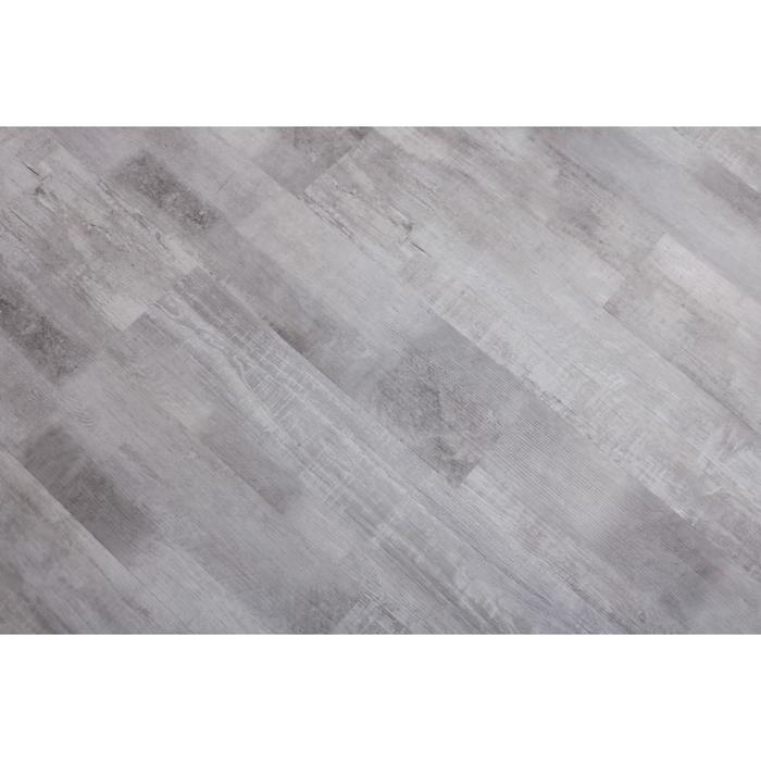 Влагостойкий ламинат напольный SPC Studio S202 Дуб затертый серый  2.24 м2 - фото 9276787