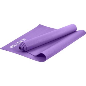 Коврик для йоги и фитнеса Bradex SF 0397, 173х61х0,3 см, фиолетовый