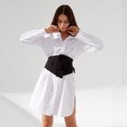 Рубашка удлиненная MIST, р. 48, белый - фото 799691201