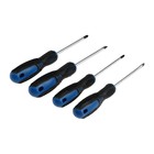 Набор отверток ТУНДРА, CrV, хром, магнит, 2К рукоятки, PH1,PH2,SL5,SL6 х 100 мм, 4 шт. 5295986 Набор отверток ТУНДРА, CrV, хром, магнит, 2К рукоятки, PH1,PH2,SL5,SL6 х 100 мм, 4 шт. 5295986