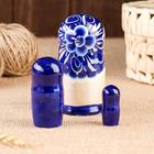 Матрёшка 3-х кукольная "Зоя" 11 см, ручная роспись - фото 108211345