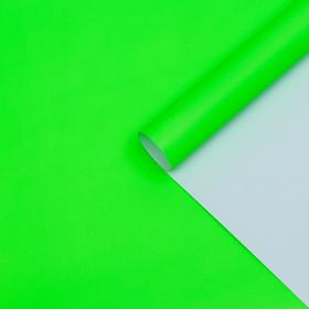 Бумага глянцевая, зеленая, 0,5 х 0,7 м,2 листа