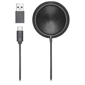 Микрофон AUDIO-TECHNICA ATR4697-USB, 50–15000 Гц, USB, Type-C, 1.5 м, черный