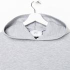 Костюм женский (толстовка и шорты) MIST, р. 40-42, серый - фото 799699132