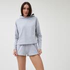 Костюм женский (толстовка и шорты) MIST, р. 40-42, серый - фото 799770816