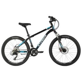 Велосипед 24" Stinger Caiman D, 2021, цвет чёрный, размер 12"