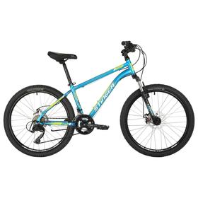 Велосипед 24" Stinger Caiman D, 2021, цвет синий, размер 12"