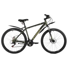 Велосипед 27,5" Stinger Caiman D, цвет зеленый, размер 18"