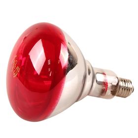 Лампа инфракрасная, 150 Bт, E27, R125, закалённое стекло, красная, JK Lighting