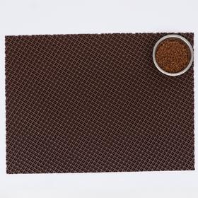 Коврик для животных универсальный, прямоугольный, 60 х 80 см, коричневый - фото 10361495