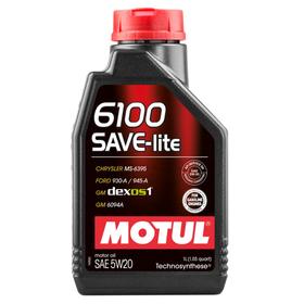 Масло моторное Motul 6100 SAVE-Lite 5w-20, 1 л 108009 7093106