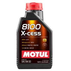 Масло моторное Motul 8100 X-cess 5w-30, 1 л 108944 7093114