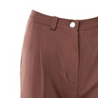 Бермуды женские MINAKU: Safari, цвет шоколадный, р-р 48 - фото 799706969