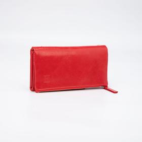 Wallet Women's, 2 Magnets Department, Red Color
