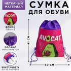 Сумка для обуви Avocato, 41х30х0,5 см - фото 6811138