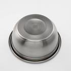 Миска «Проф», 28,5×11,5 см, зеркальная, толщина стали 0,6 мм - фото 799774099