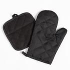 Кухонный набор Доляна «Образ», прихватка 17*17 см, рукавица 26*16 см,100% п/э - фото 799774928