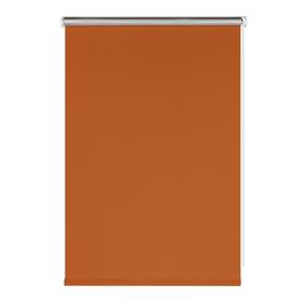 Штора рулонная Blackout Silver, 50х160 см, цвет оранжевый