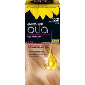 Крем-краска для волос Garnier Olia, 10.21 Перламутровый блонд, блонд, 112 мл.
