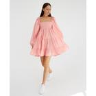 Платье женское MIST р. 48-50, розовый - фото 799783474