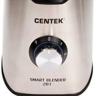 Блендер Centek CT-1328, стационарный, 1000 Вт, 1.5 л, 3 режима, серебристый 7085935 - фото 48400