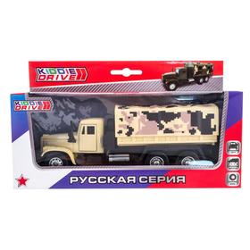 Игрушка «Военный грузовик», инерционный, цвет бежевый