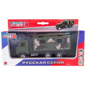 Игрушка «Военный грузовик», инерционный, цвет зелёный