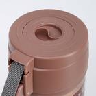 Термос "Сайпрес", 1.75 л, сохраняет тепло 20 ч, 33 х 16 см, бронза - фото 799790424