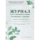 Журнал учета индивидуальных (групповых) занятий 7124959 - фото 6978770