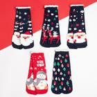 Набор новогодних носков KAFTAN "Merry Christmas" 5 пар, р-р 35-38 - фото 23974