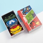 Набор носков "Мстители", MARVEL, 3 пары, 14-16 см - фото 799801233