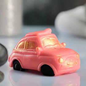 Фигурное мыло "Машинка" розовая, 110гр