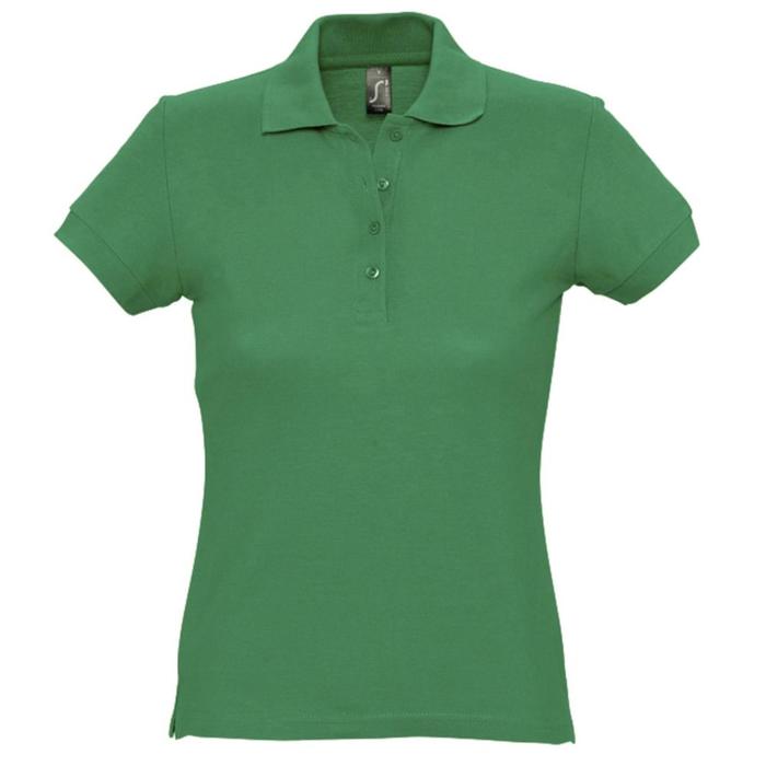 Рубашка поло женская Passion 170, размер M, цвет ярко-зелёный - фото 4825590