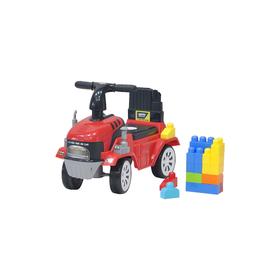 Детская Каталка Everflo Builder truck, red, c кубиками