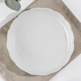 Блюдо для лагмана «Белая», 21×4 см