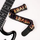 Ремень для гитары "Ebash", 160 см х 5 см - фото 6811381
