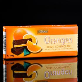 Шоколад Böhme Creme-Schokolade Orange с апельсиновой начинкой, 100 г