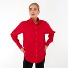 Рубашка женская MIST р. 44-46, красный - фото 2918798