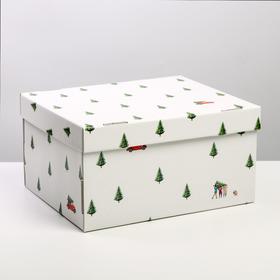 Складная коробка «Новый год», 31,2 х 25,6 х 16,1 см
