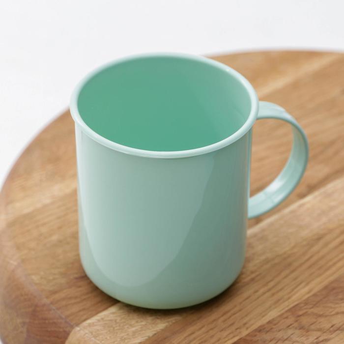 Кружка "полоски", 340 мл, цвет мятный. Кружка bronco aquarelle 400 мл. Кружка elan с крышкой капли. Зеленая эмалированная кружка. Кружки мятного цвета.